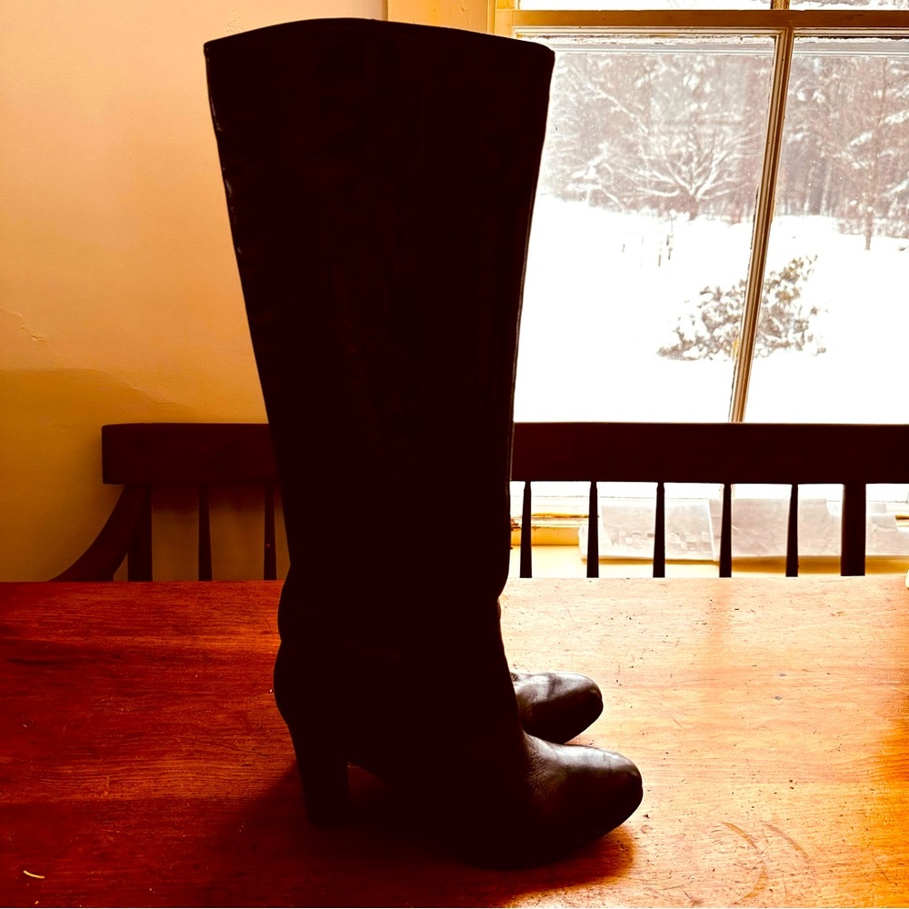 Sam Edelman tall black high heel boots